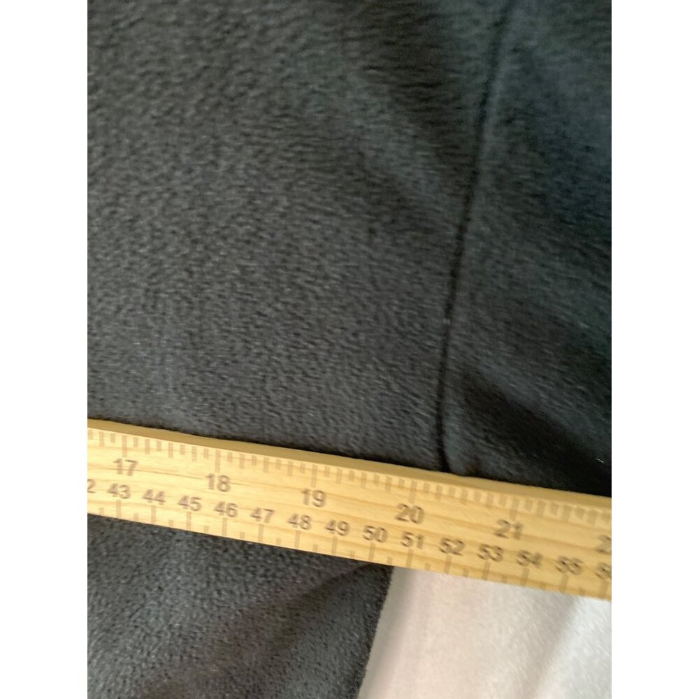 Women’s Black Velour Lounge Set EKOUER V Neck Top Pants Size M - Picture 6 of 13